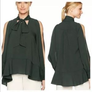 French Connection Crepe Tie cold Shoulder /XS